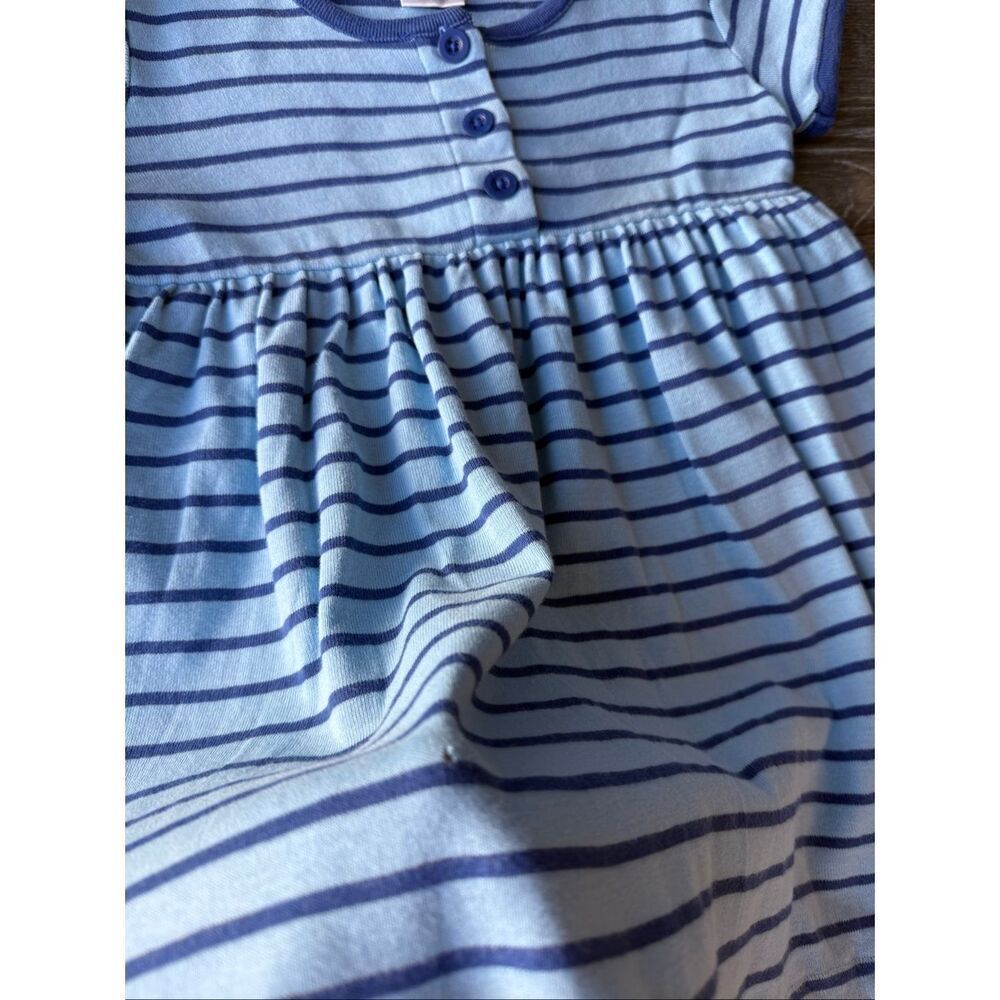 Hanna Andersson Blue Striped It's A Playdress, It's A Daydress Size 4T - Picture 7 of 11